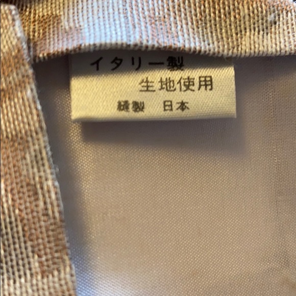 Japanese 100% silk tie made in Italy - Picture 4 of 5